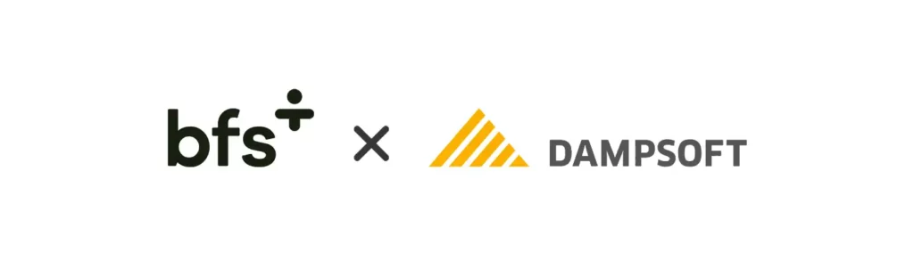 Logos von BFS und Dampsoft