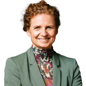 Ein Foto von Katharina Siemer, auf dem sie freundlich in die Kamera lächelt.