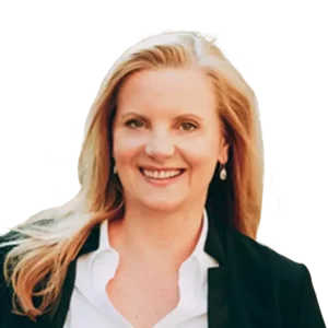 Ein Foto von Michaela Prins, auf dem sie freundlich lächelt.