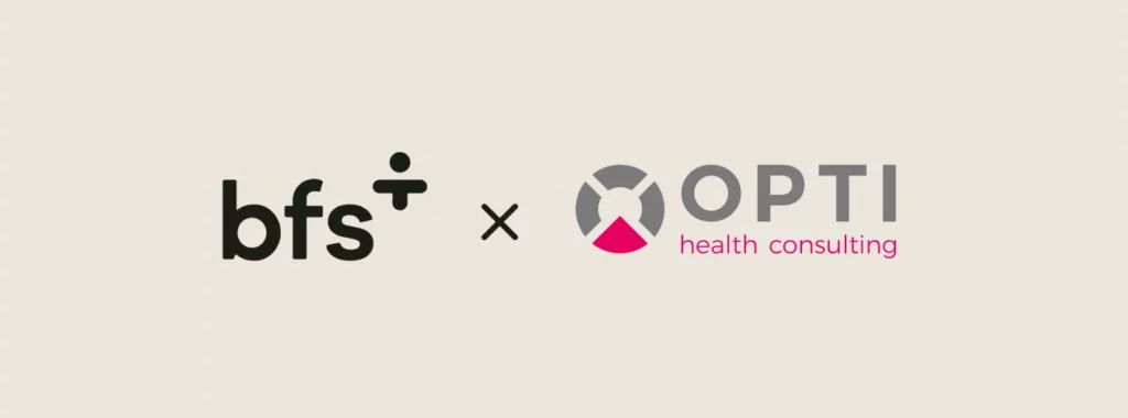 Das BFS Logo zusammen als Koopertaion mit opti